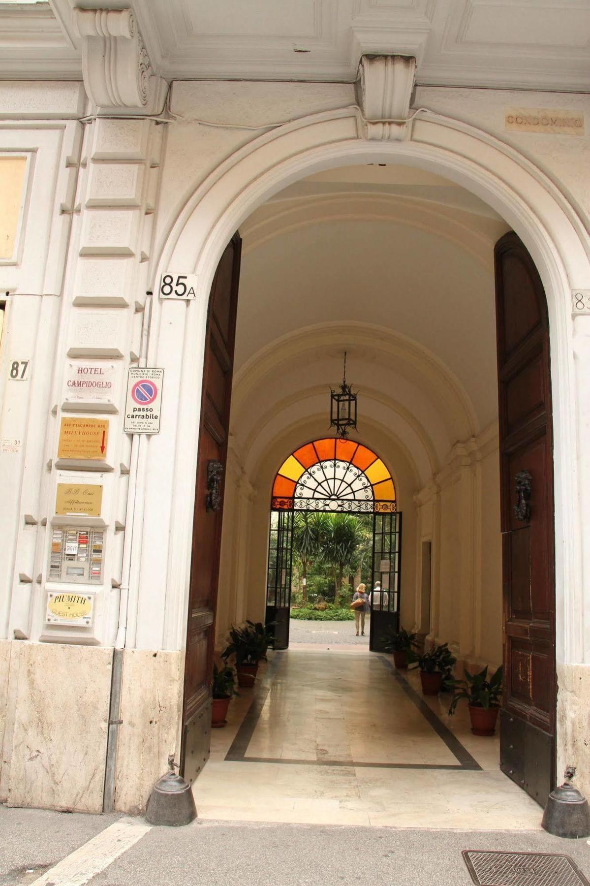มิลลีเฮาส์ Bed & Breakfast โรม ภายนอก รูปภาพ